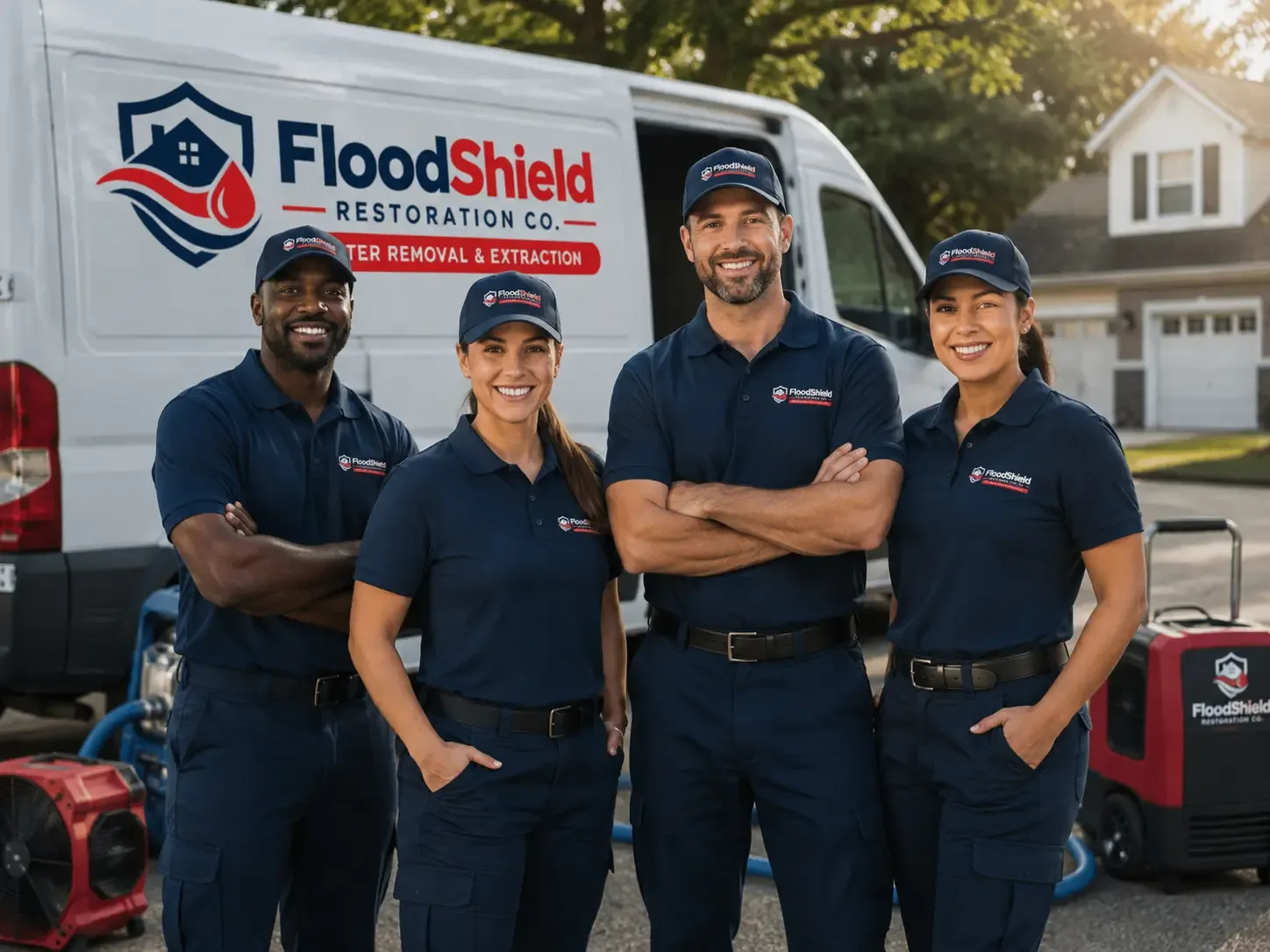 Flood Damage Restoration company in Courtenay, ND